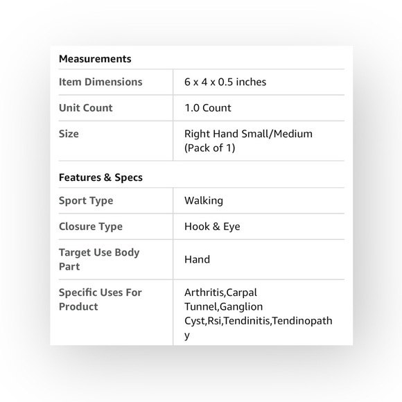 new Copper Compression ✪ Right Hand Wrist Brace ✪ Black ✪ Small Med ✪ Heal Pain - Picture 15 of 16